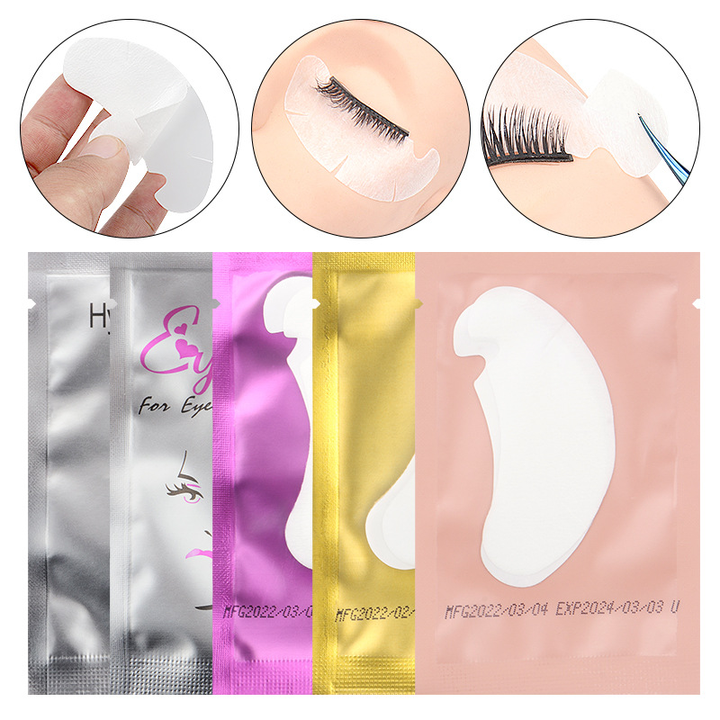 Eyelash Extension Class - 50 par płatki pod oczy do