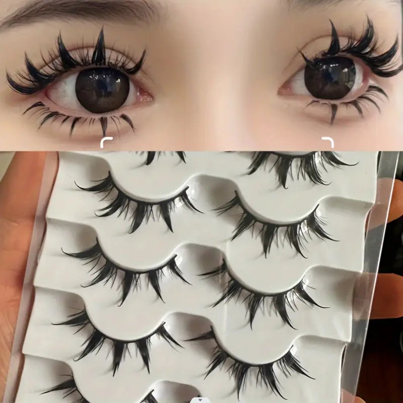 Eyelash Extension Anime Style - 5 par sztucznych rzęs w stylu