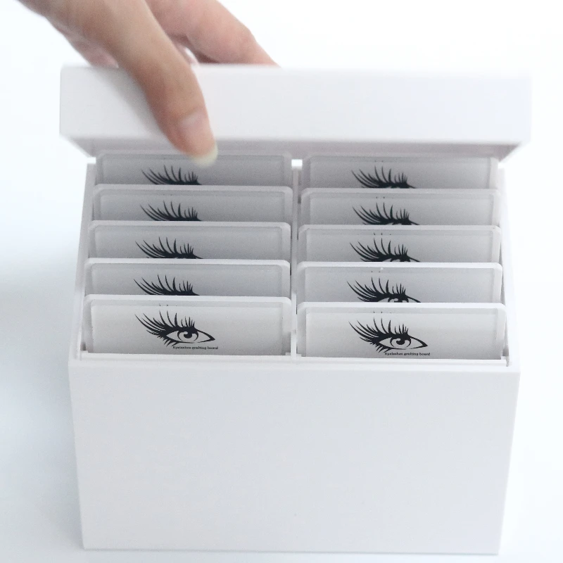Lash Tile Palette - Pudełko do przechowywania przedłużanych rzęs z