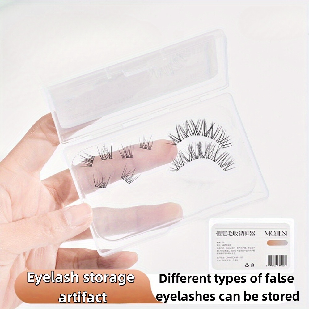 Lash Tray Organizer - Przenośne pudełko do przechowywania sztucznych rzęs,