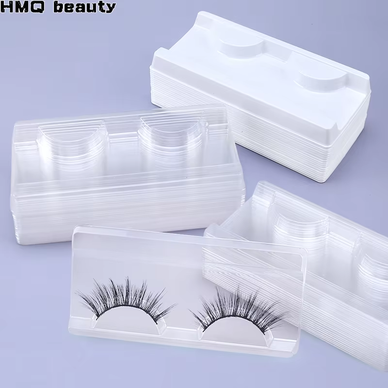 Lash Tray Organizer - 10/40 sztuk plastikowe tace na rzęsy