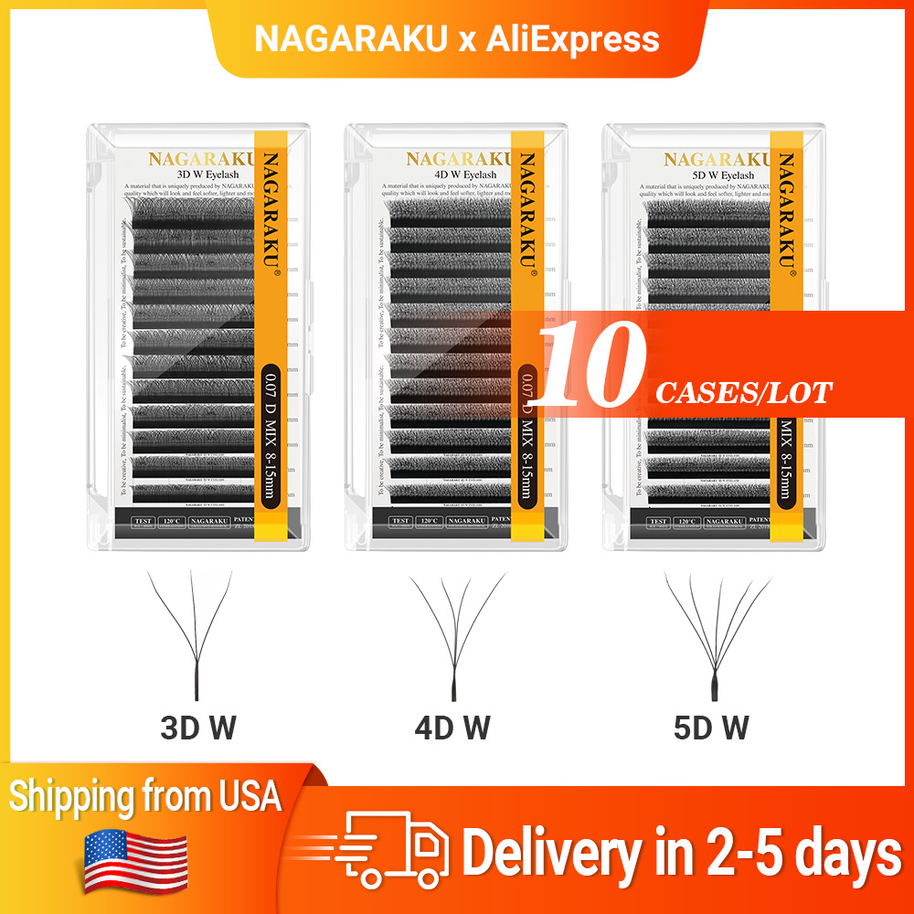 Lash Tray Organizer - NAGARAKU Wysyłka z USA 10 Opakowań