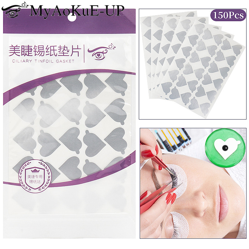Lash Tile Palette - 300 szt. Jednorazowe foliowe paletki na