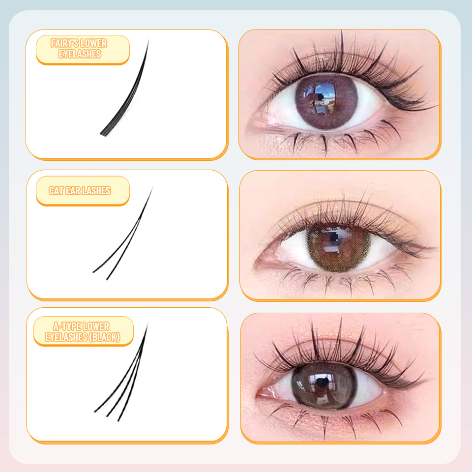 NOWE 9 Stylów DIY Kępki do dol – Eyelash Extension Anime Style recenzja i cena