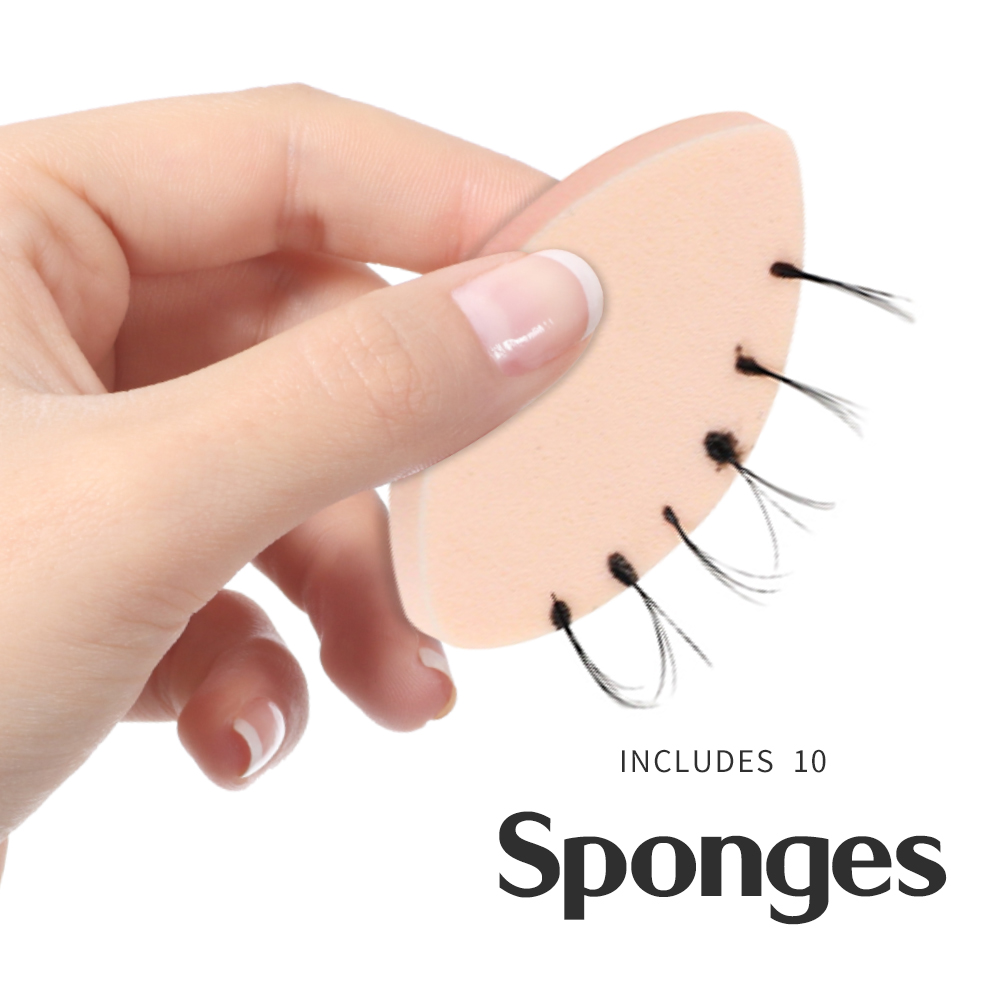 100 sztuk miękka gąbka podkład – Eyelash Extension Class recenzja i cena