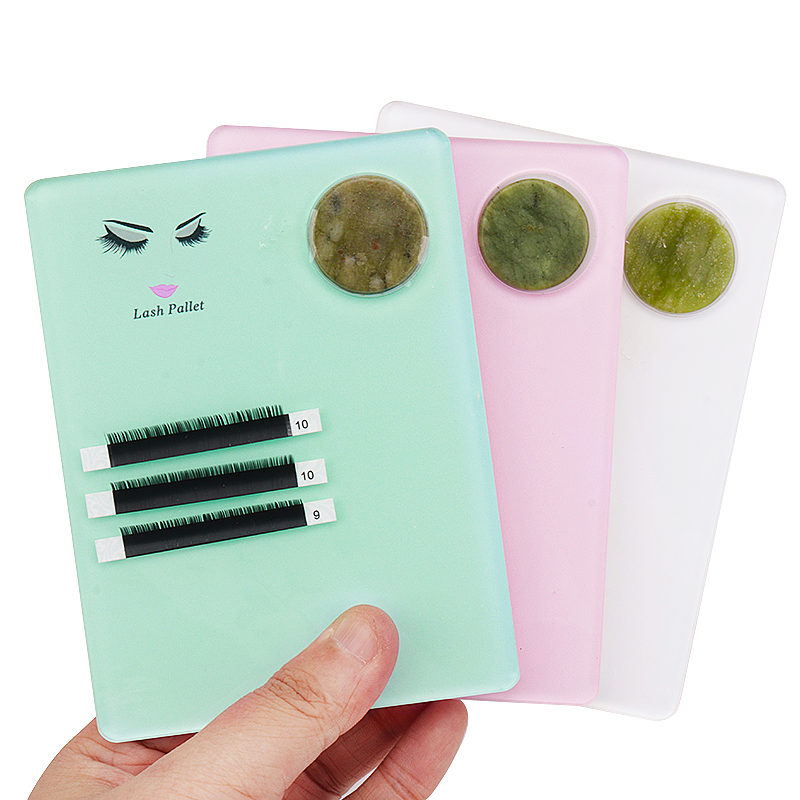 1 sztuk akrylowy jadeitowy kam – Lash Tile Palette recenzja i cena