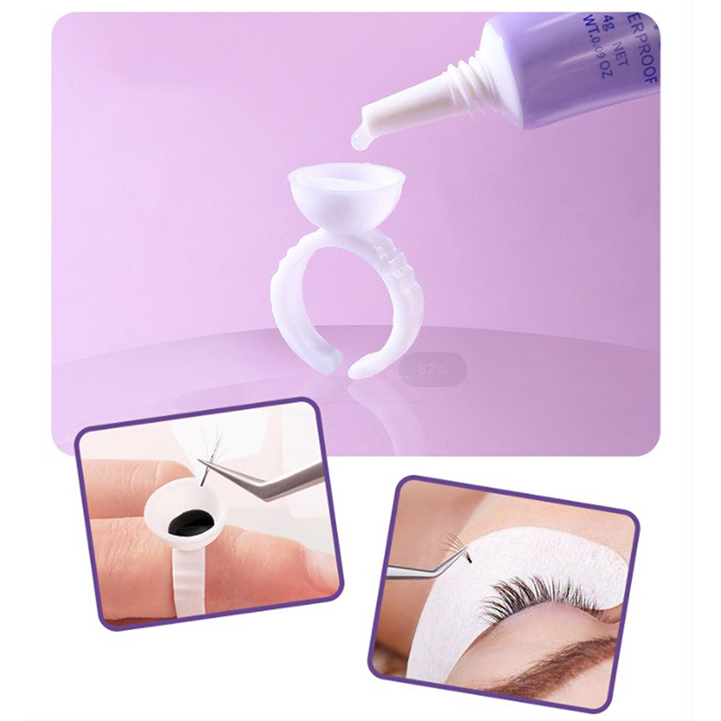 Klej do rzęs z zestawem pęset  – Eyelash Extension Eye Irritation recenzja i cena