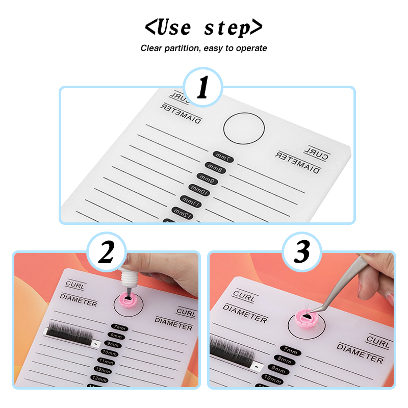 MASSA NEW Grafting Eyelash Tab – Lash Tray Organizer recenzja i cena